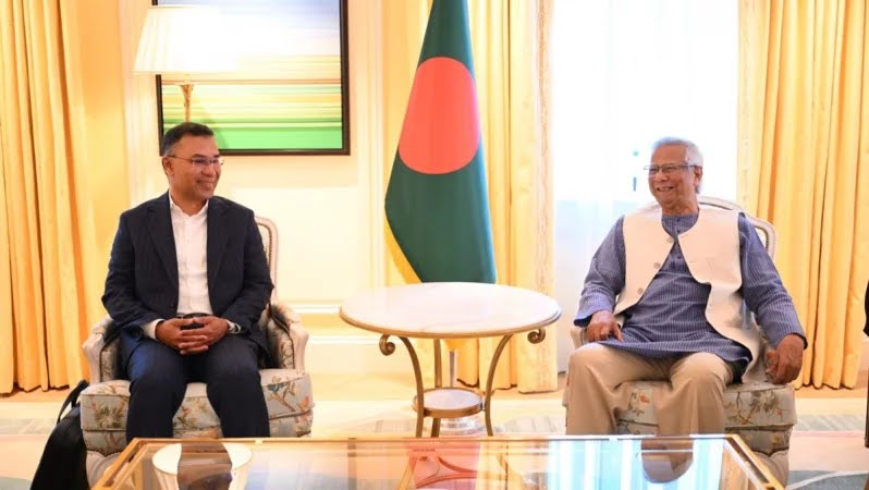 লন্ডনে চলছে ড. ইউনূস ও তারেক রহমানের রুদ্ধদ্বার বৈঠক