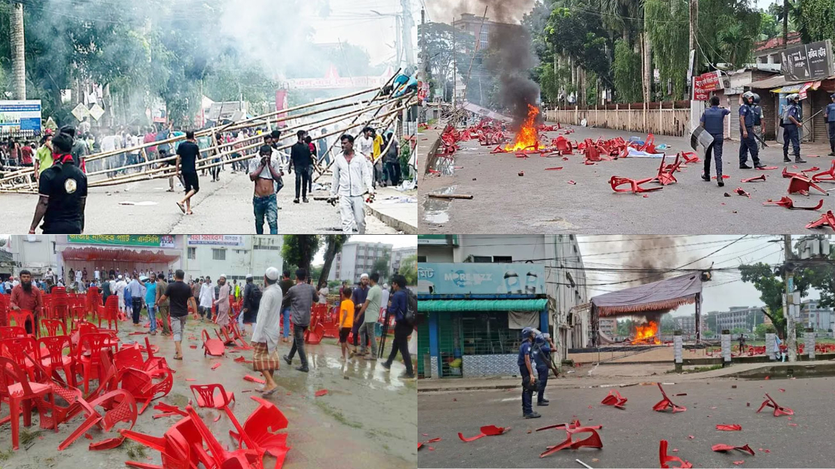 গোপালগঞ্জে এনসিপির সমাবেশ ঘিরে সংঘর্ষ: নিহত ৪, আহত অর্ধশতাধিক, গ্রেফতার ২০