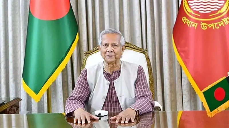 আজ জাতির উদ্দেশে ভাষণ দেবেন প্রধান উপদেষ্টা ড. মুহাম্মদ ইউনূস