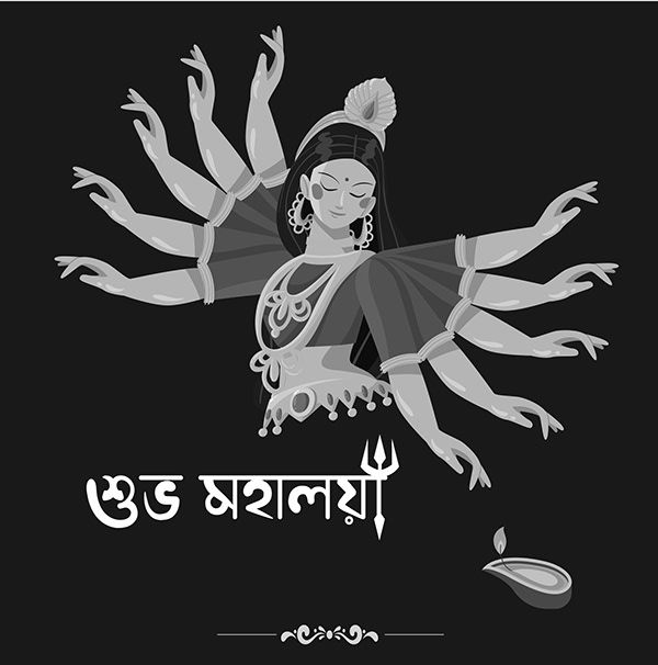 আজ মহালয়া,মর্ত্যে দেবীপক্ষের আগমনী সুর