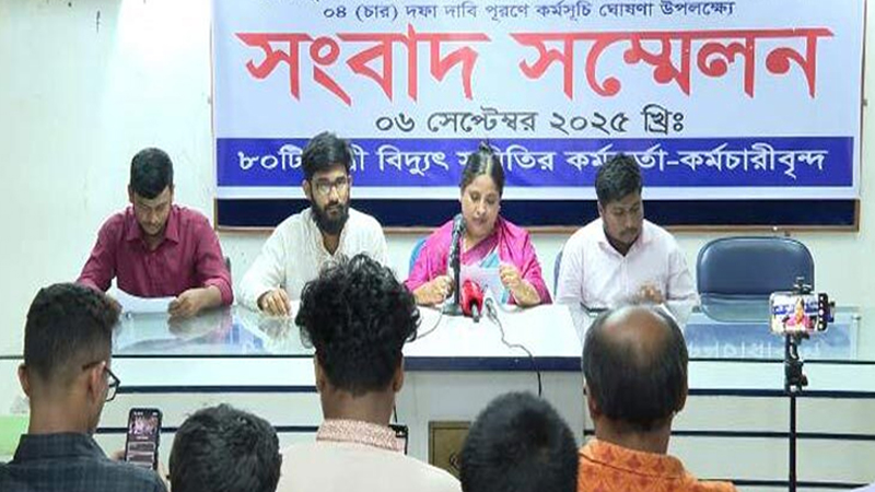 অনির্দিষ্টকালের 'গণছুটিতে' যাওয়ার ঘোষণা পল্লী বিদ্যুতের কর্মীদের, বিদ্যুৎ বিপর্যয়ের শঙ্কা