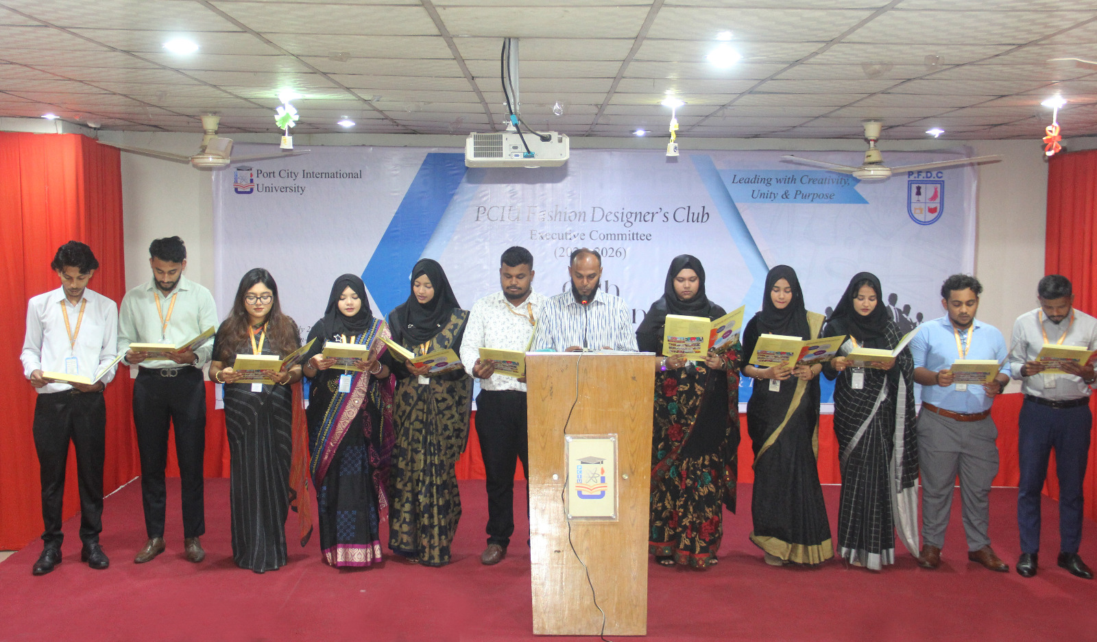 সৃজনশীল নেতৃত্বে পিসিআইইউ ফ্যাশন ডিজাইনার ক্লাবের নবযাত্রা