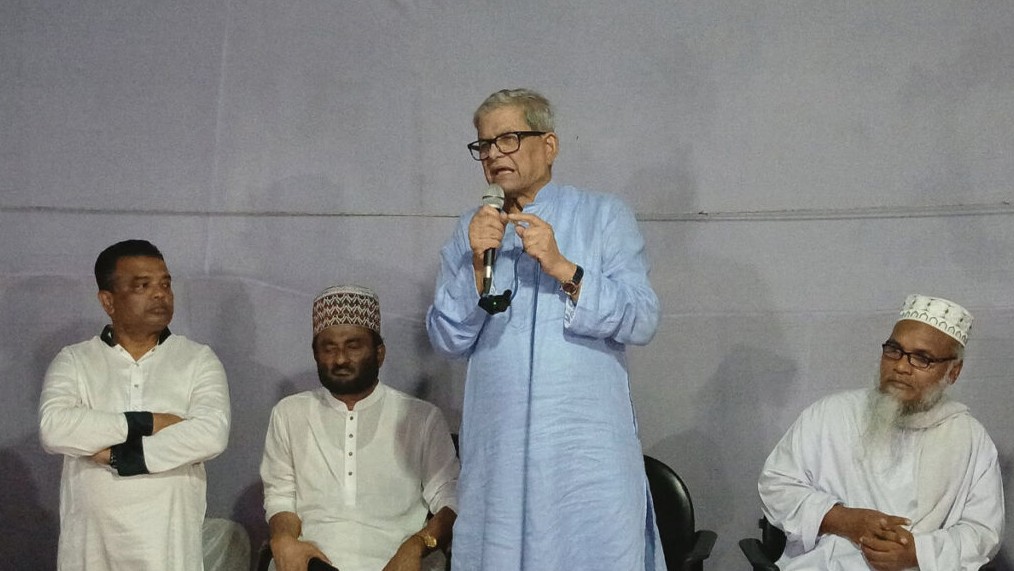 সীমান্তে পুশইন শুরু করে বর্তমান সরকারকে চাপে ফেলছে ভারত: মির্জা ফখরুল