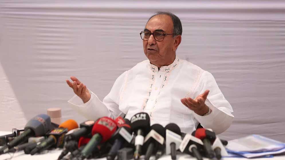 সন্দেহভাজন বিদেশিদের আগমন ও করিডোর পরিকল্পনা নিয়ে সরকারের বিরুদ্ধে মির্জা আব্বাসের অভিযোগ
