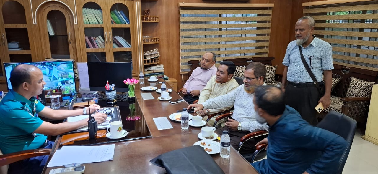 চট্টগ্রামের আইনশৃঙ্খলা পরিস্থিতি নিয়ে সিএমপি পোর্ট জোন উপ-কমিশনারের সঙ্গে জামায়াত নেতৃবৃন্দের মতবিনিময়