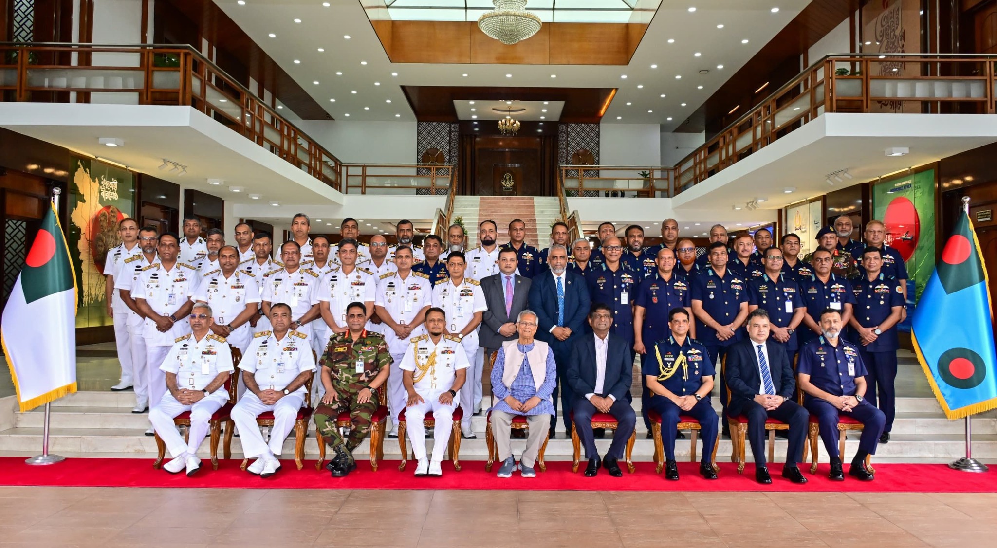 নৌ ও বিমান বাহিনীর নির্বাচনী পর্ষদ-২০২৫ উদ্বোধন করলেন প্রধান উপদেষ্টা ড. মুহাম্মদ ইউনূস