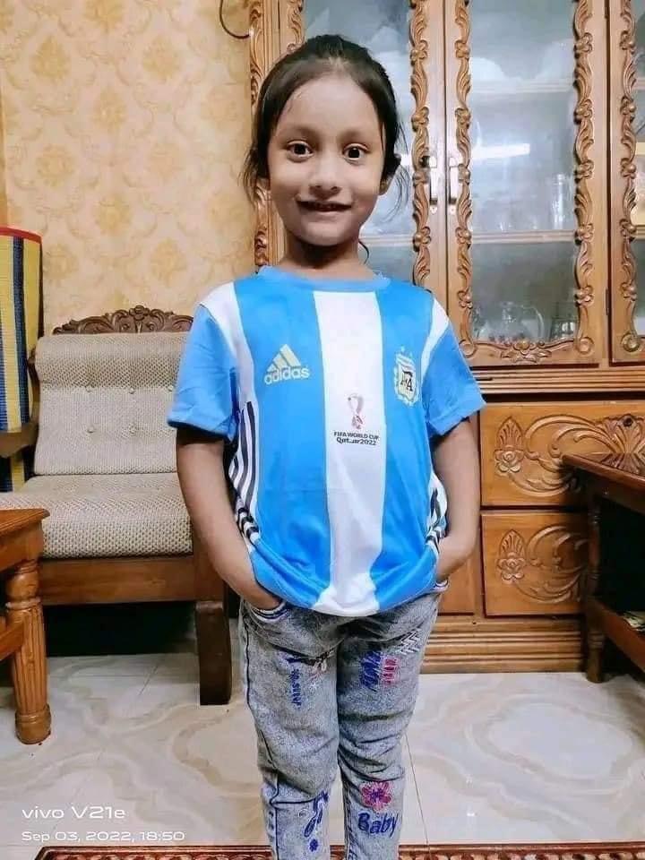 শিশু আয়াতকে অপহরণের পর হত্যা, মরদেহ করা হয় ৬ টুকরো