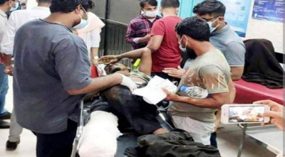 বান্দরবানে মাইনে উড়ে গেল তরুণের পা