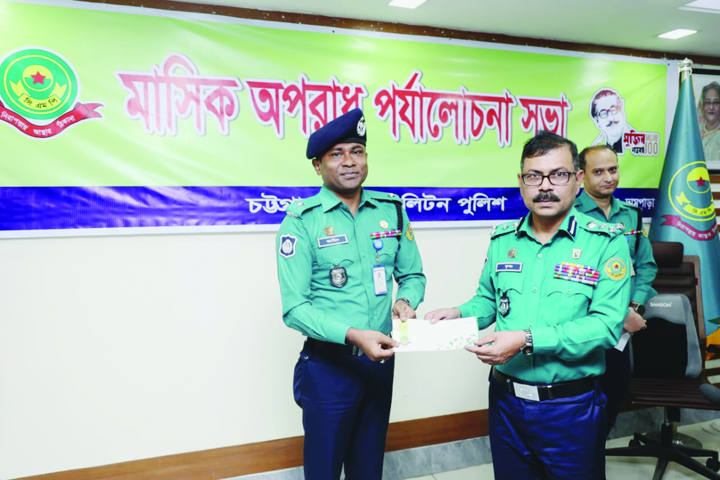 অক্টোবর মাসে শ্রেষ্ঠ থানা কোতোয়ালী