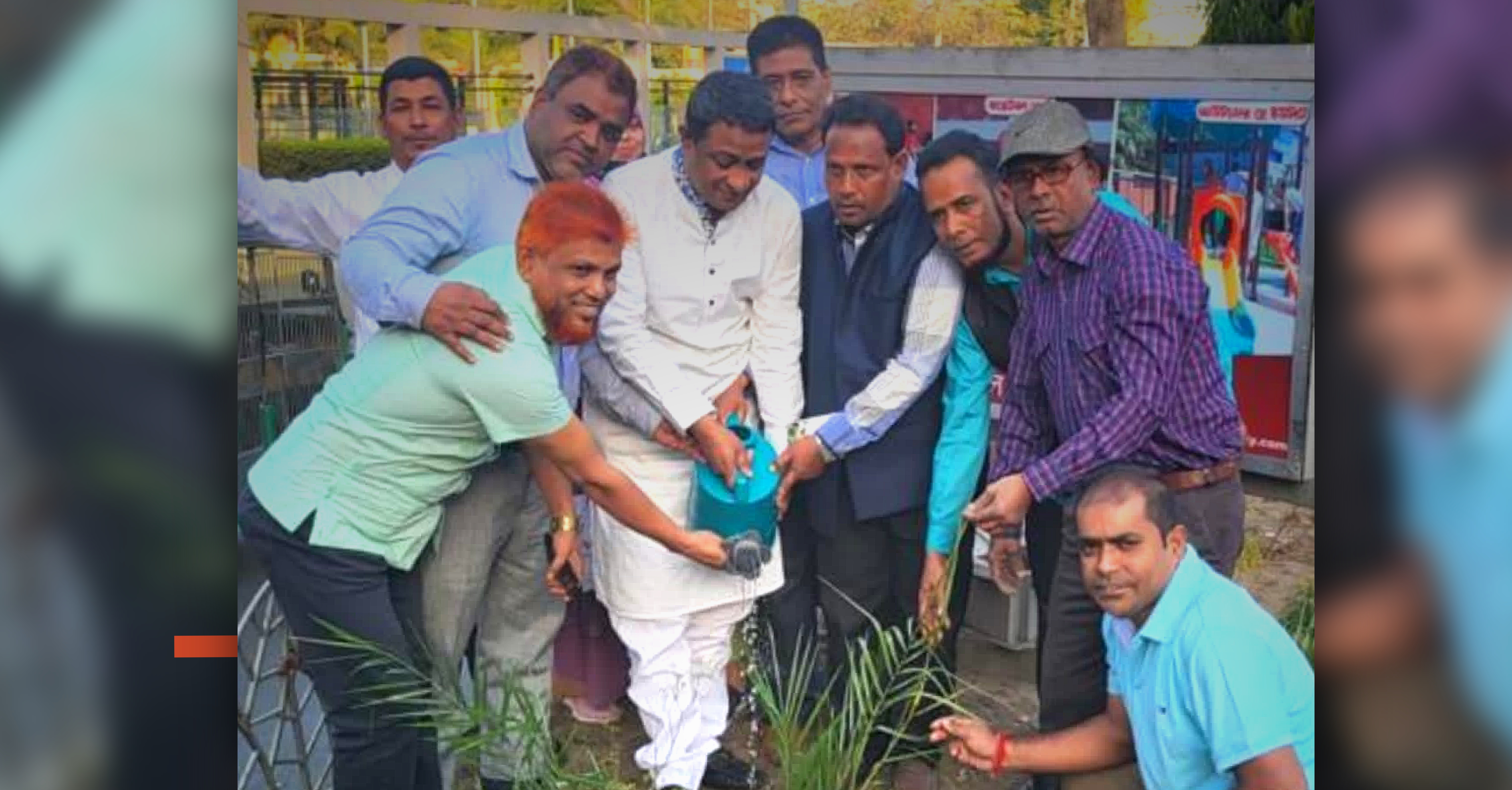 অক্সিজেন ও পরিবেশ ভারসাম্য রক্ষায় বৃক্ষের রোপণের কোন বিকল্প নাই- হেলাল আকবর চৌধুরী বাবর। 