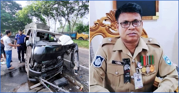 মিরসরাইয়ে সড়ক দূর্ঘটনায় প্রাণ গেল এসিবি কর্মকর্তার