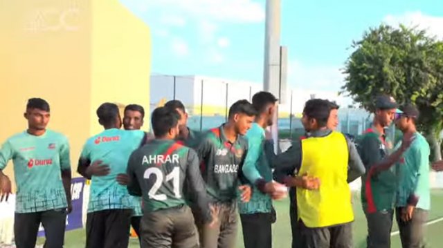 ভারতের নবম শিরোপার স্বপ্ন ভেঙে দিলো বাংলাদেশ