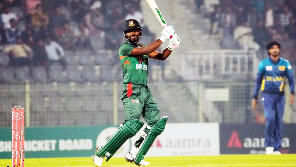 শ্বাসরুদ্ধকর ম্যাচে টাইগারদের তিন রানে হারিয়েছে লঙ্কানরা