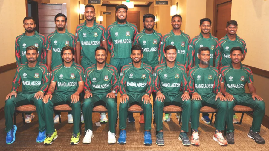 বাংলাদেশের বিশ্বকাপ জার্সি উন্মোচন মধ্যরাতে
