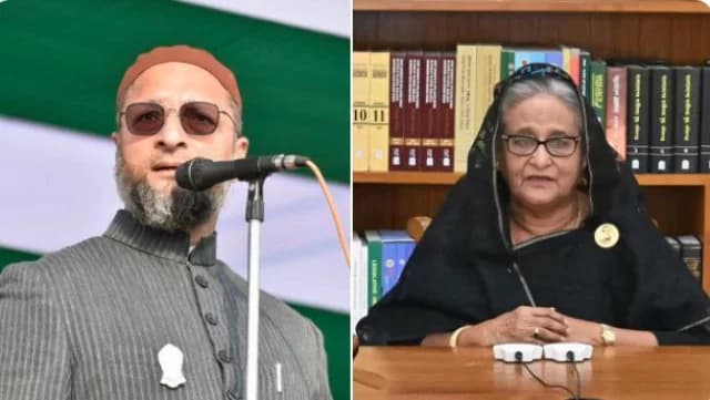 শেখ হাসিনাকে আশ্রয় দিয়ে ওয়াইসির তোপের মুখে মোদি