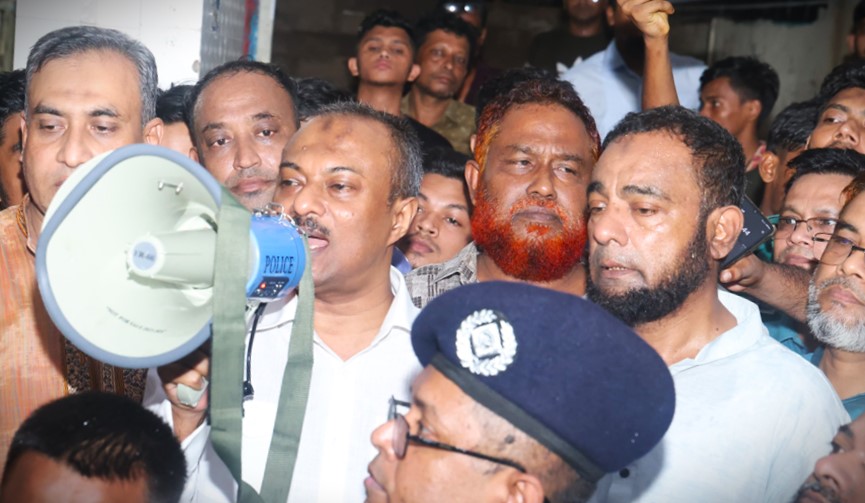 শান্ত হলো চেরাগি এলাকায় উত্তেজনাকর পরিস্থিতি