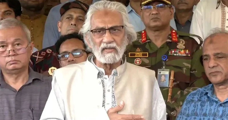 বাহির থেকে পার্বত্য চট্টগ্রাম নিয়ে ষড়যন্ত্র হচ্ছে : স্বরাষ্ট্র উপদেষ্টা