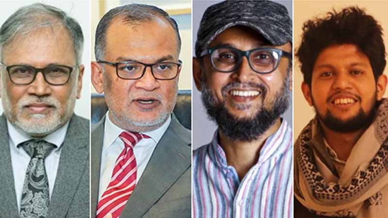 যারা থাকছেন নতুন উপদেষ্টা হিসেবে
