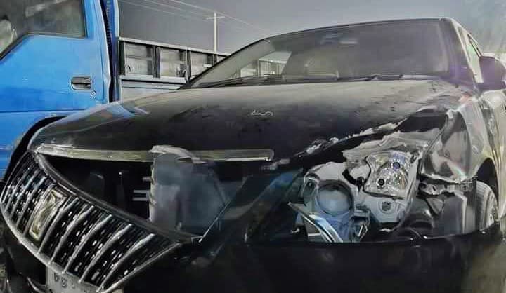 জানাজা থেকে ফেরার পথে হাসনাত আব্দুল্লাহ ও সার্জিস আলমের গাড়ি বহরে ট্রাকের ধাক্কা