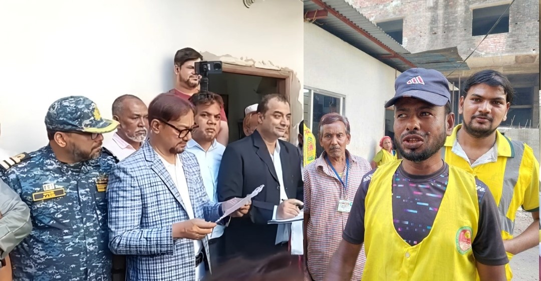 হাজিরায় দুই পরিচ্ছন্নকর্মীর শারীরিক সমস্যা দেখতে পেয়ে চিকিৎসার দায়িত্ব নিলেন চসিক মেয়র ডা. শাহাদাত