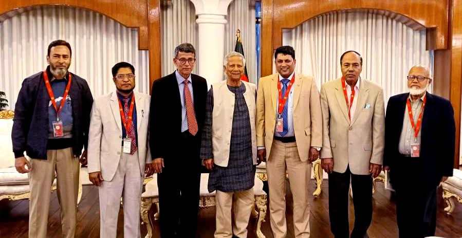 প্রধান উপদেষ্টার সাথে চবি প্রতিনিধিদলের সৌজন্য সাক্ষাৎ