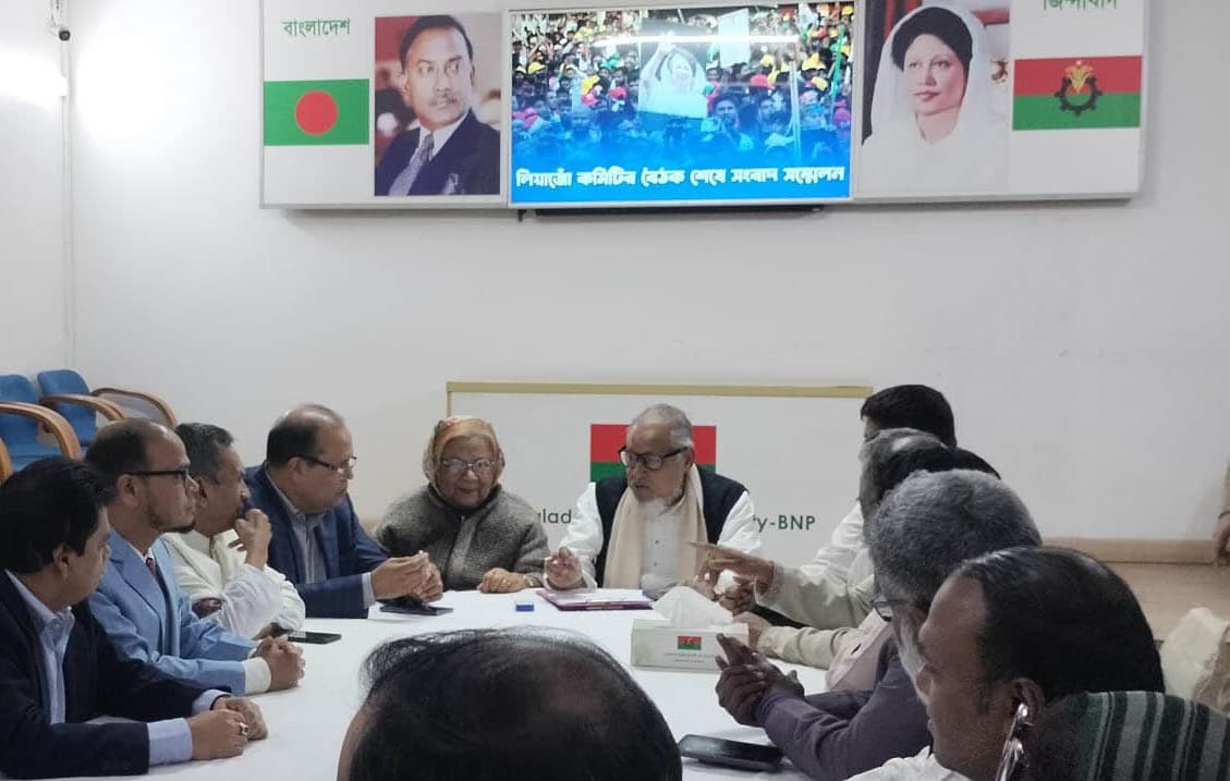 বিএনপির লিয়াঁজো কমিটির সমমানা জোটের সাথে বৈঠক