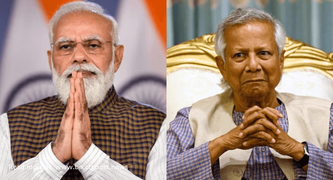 ২৬ দিন পর প্রধান উপদেষ্টাকে নতুন বছরের শুভেচ্ছা জানালেন নরেন্দ্র মোদি