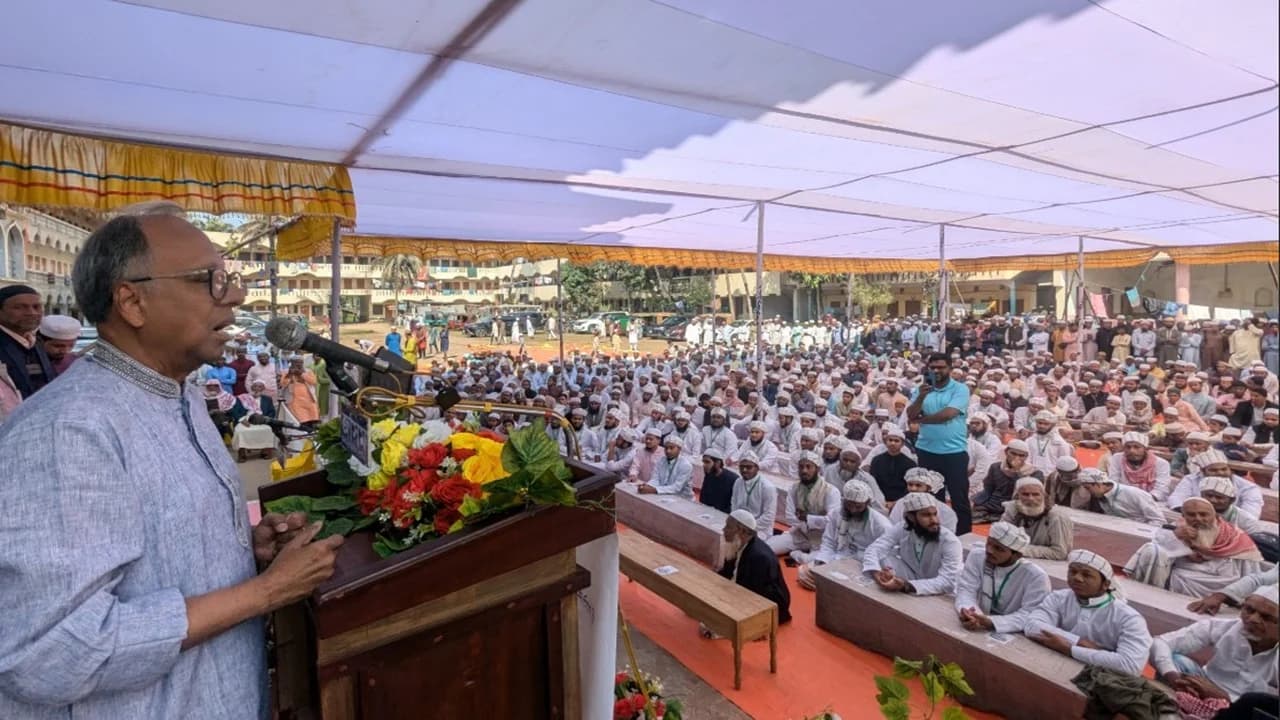 আলেমরা ঐক্যবদ্ধ না হলে ভারতের অঙ্গরাজ্য হবে বাংলাদেশ : মাহমুদুর রহমান