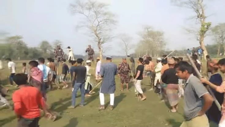 বাংলাদেশ সীমান্তে ঢুকে পাঁচ কৃষককে নির্মমভাবে পেটালো ভারতীয় বিএসএফ