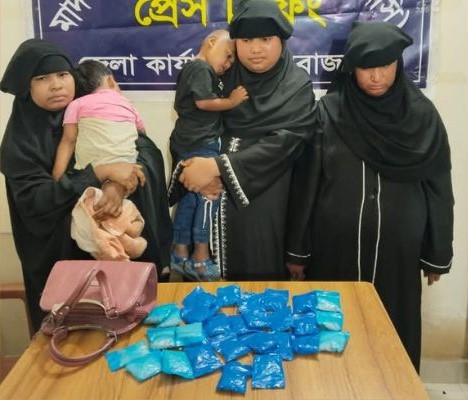 ইয়াবাসহ কক্সবাজারে ৩ মাদক কারবারি গ্রেফতার