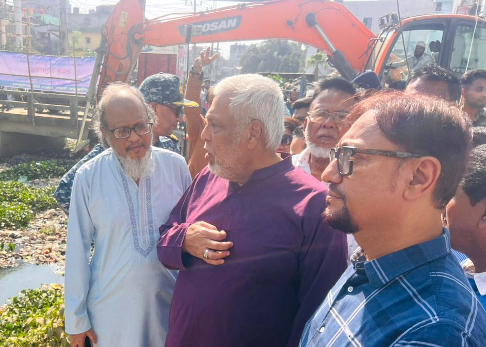 চট্টগ্রামে জলাবদ্ধতা নিরসনে রাজনৈতিক-সামাজিক ঐক্যের আহ্বান ফাওজুল কবির খানের