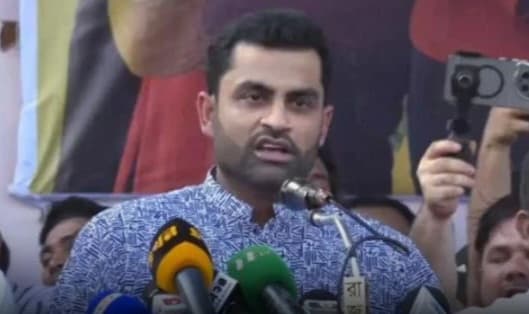 তারুণ্যের মহাসমাবেশে তামিম ইকবাল