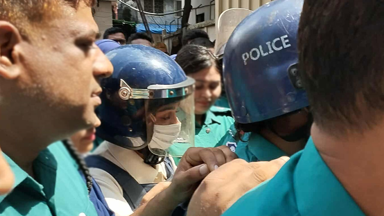 হত্যাচেষ্টা মামলায় গ্রেপ্তার নুসরাত ফারিয়াকে কারাগারে পাঠানোর আদেশ