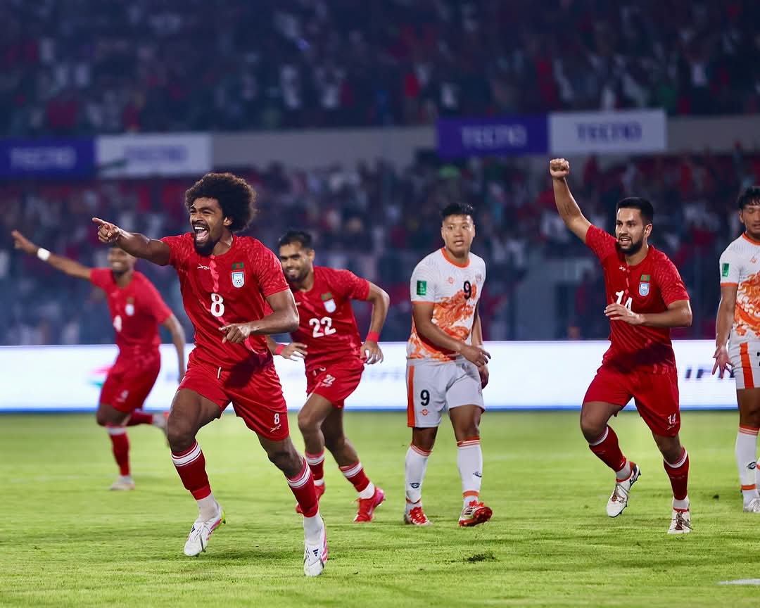 হামজার গোলে বাংলাদেশের দুর্দান্ত জয়