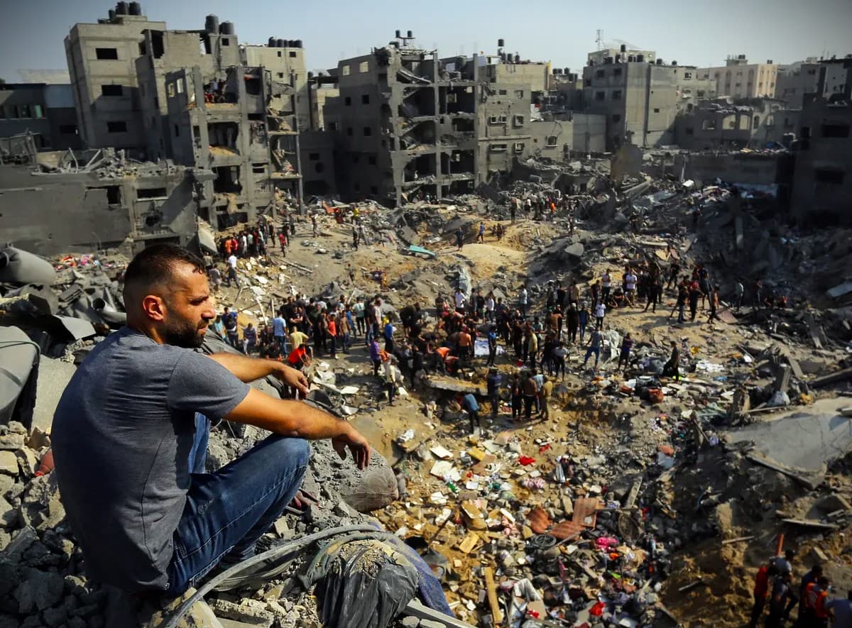 The Gaza Health Ministry, reports that 10,328 people have died in the month-long war between Israel and Hamas