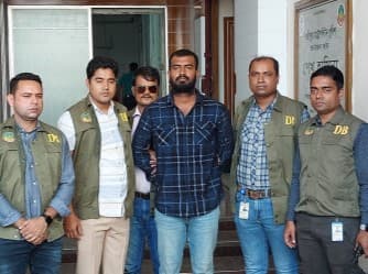 Leader of the Chhatra Dal arrested for arson attack on garment industry in Gazipur