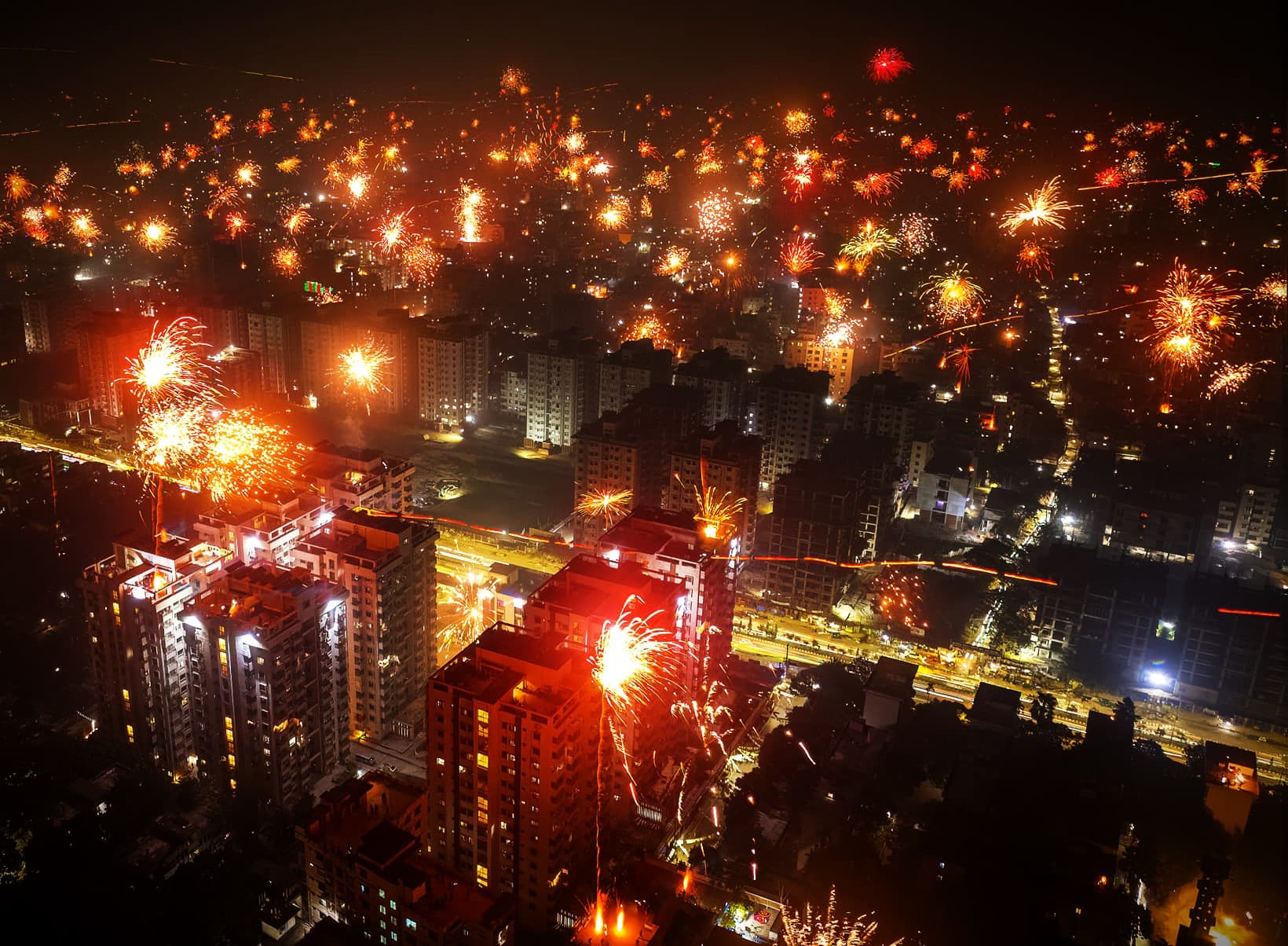 Fireworks light skies as world enters 2024