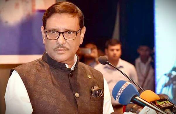 Govt not waiting for recognition from anyone : Obaidul Quader