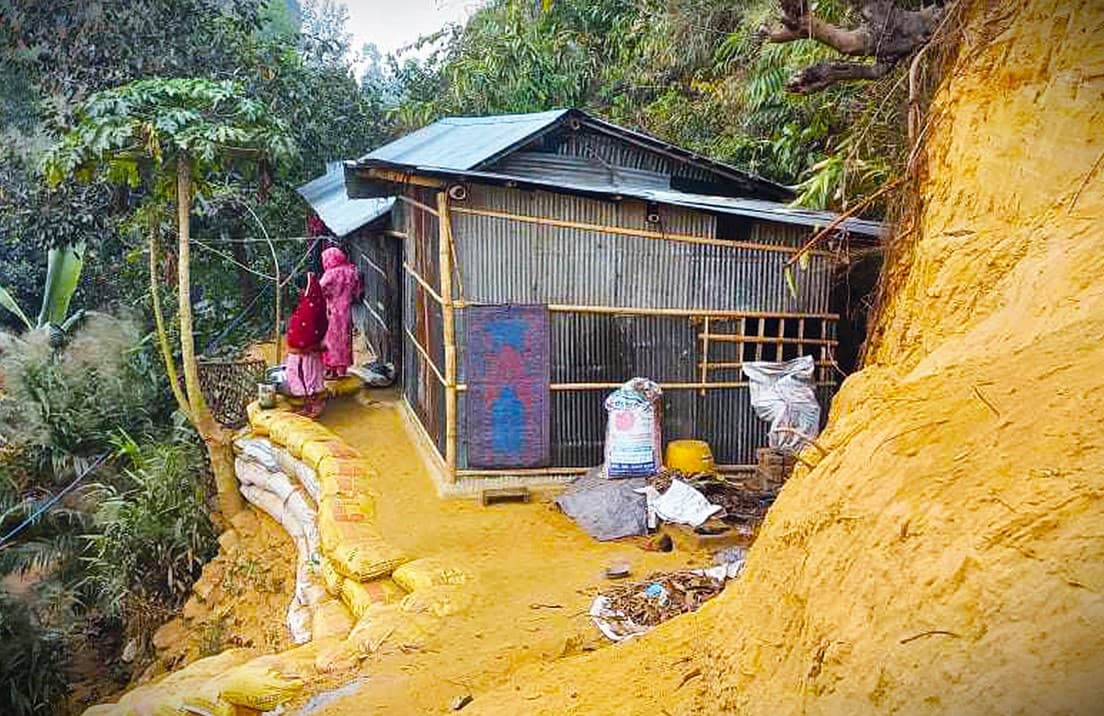Hill cutting is going on day and night in Jalalabad, Chittagong