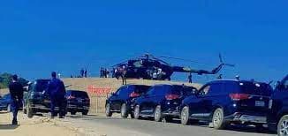 The President reached Sajek Valley in Rangamati