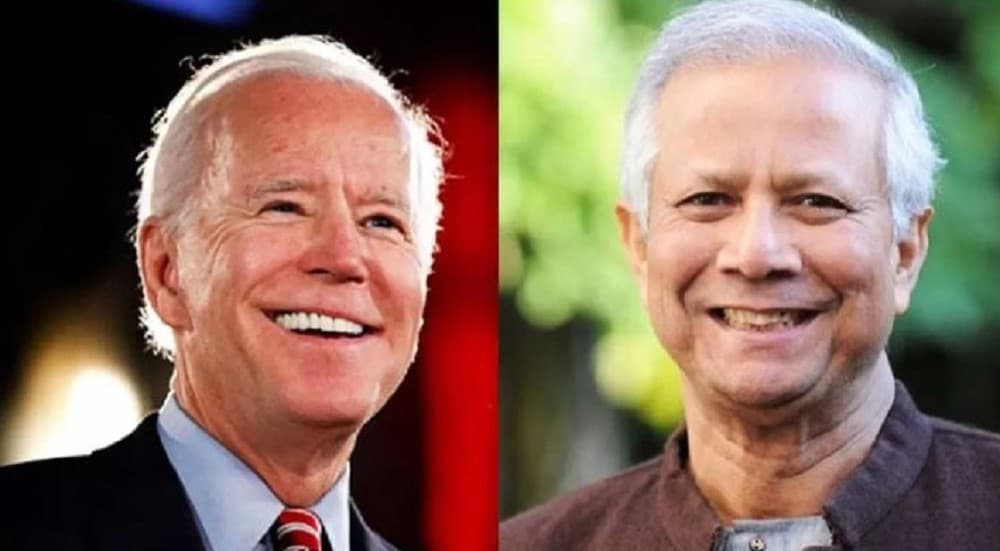 Biden and Yunus will speak today, most likely on India.