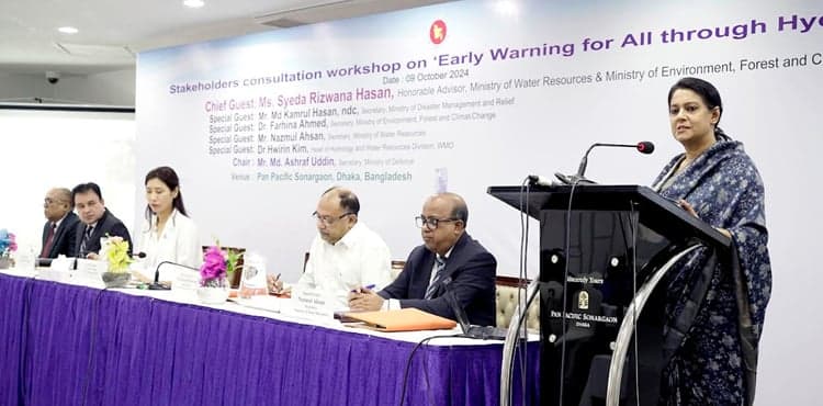 Govt to develop effective early disaster warning system : Rizwana
