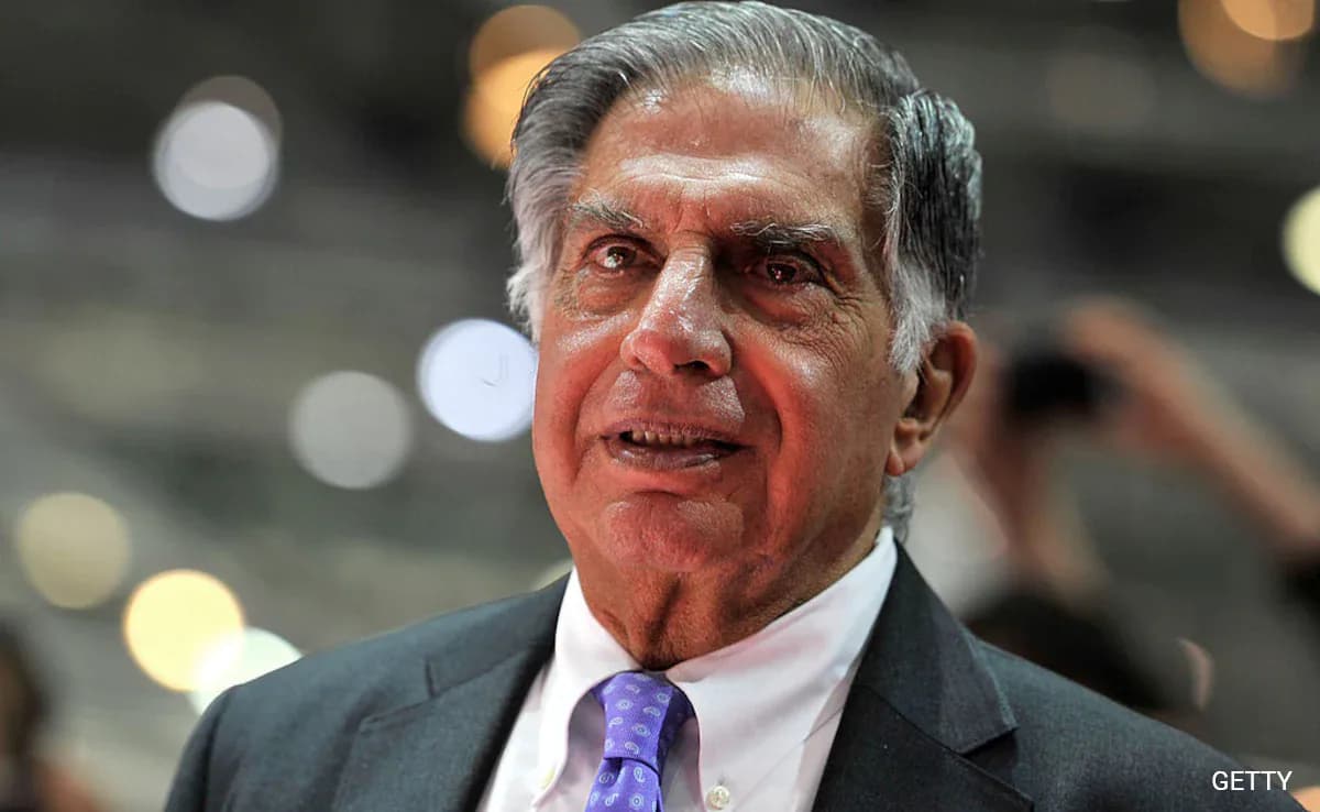 Indian Iron Man Ratan Tata Dies At 86 .