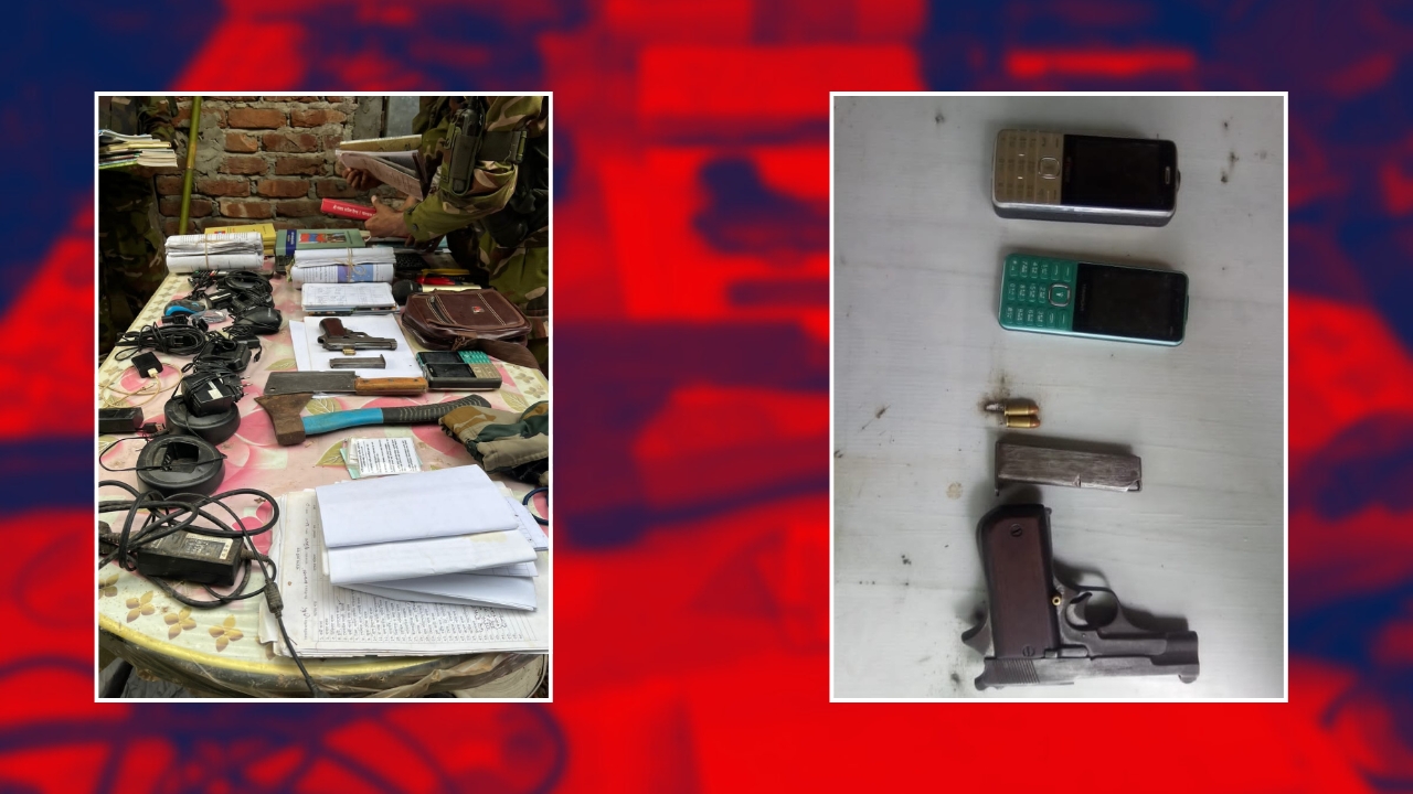 খাগড়াছড়ির পানছড়িতে সেনা অভিযানে ইউপিডিএফের গোপন আস্তানার সন্ধান