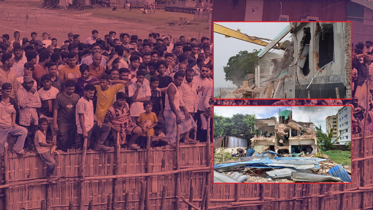 বাঁকখালীতে উচ্ছেদ অভিযানে বাধা দেওয়ায় ৪০০ জনের নামে নতুন মামলা