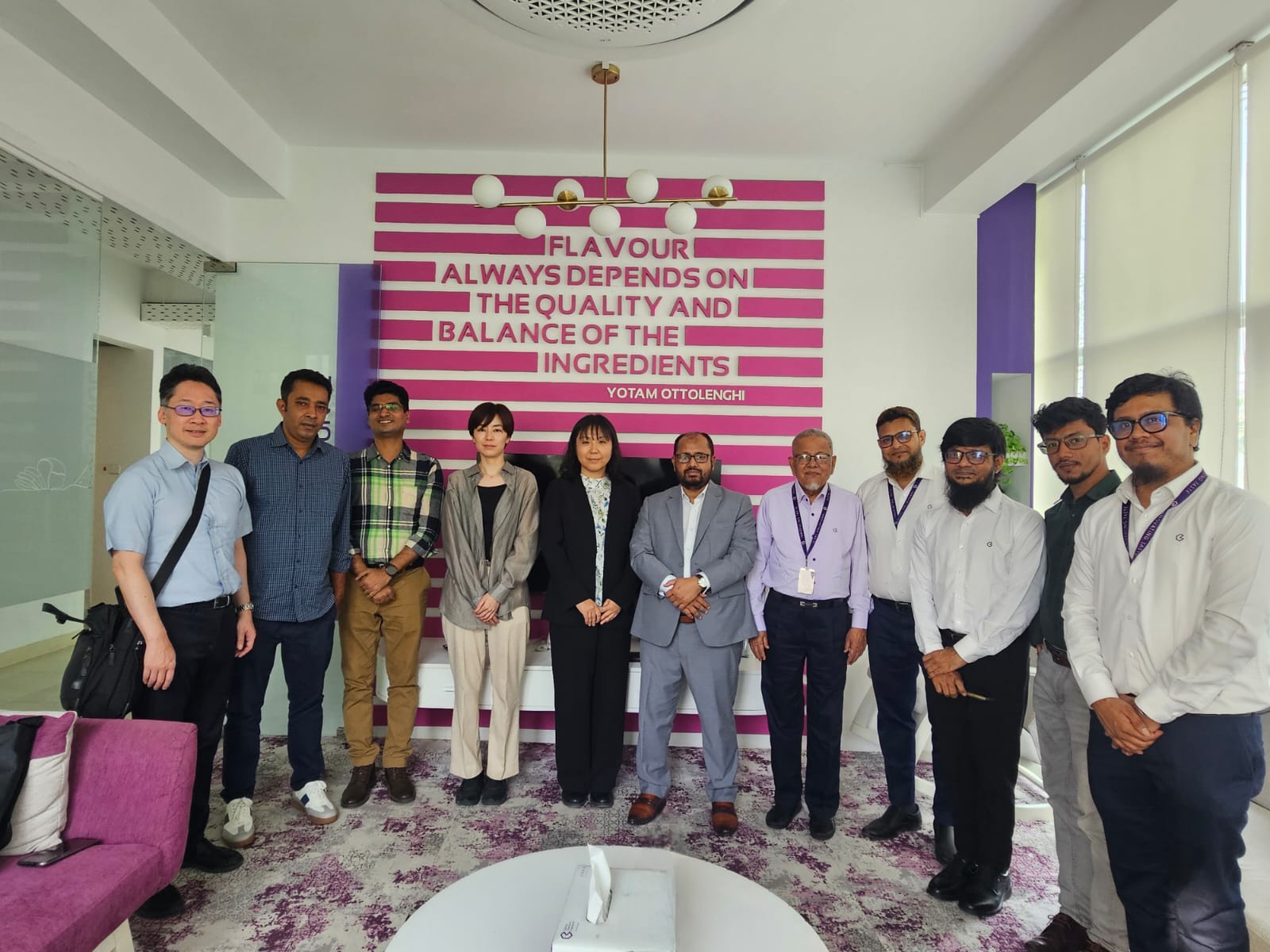 চট্টগ্রামে বঙ্গ ফ্লেভার অ্যান্ড ফ্র্যাগরেন্স পরিদর্শন করেছে জাইকা প্রতিনিধিদল