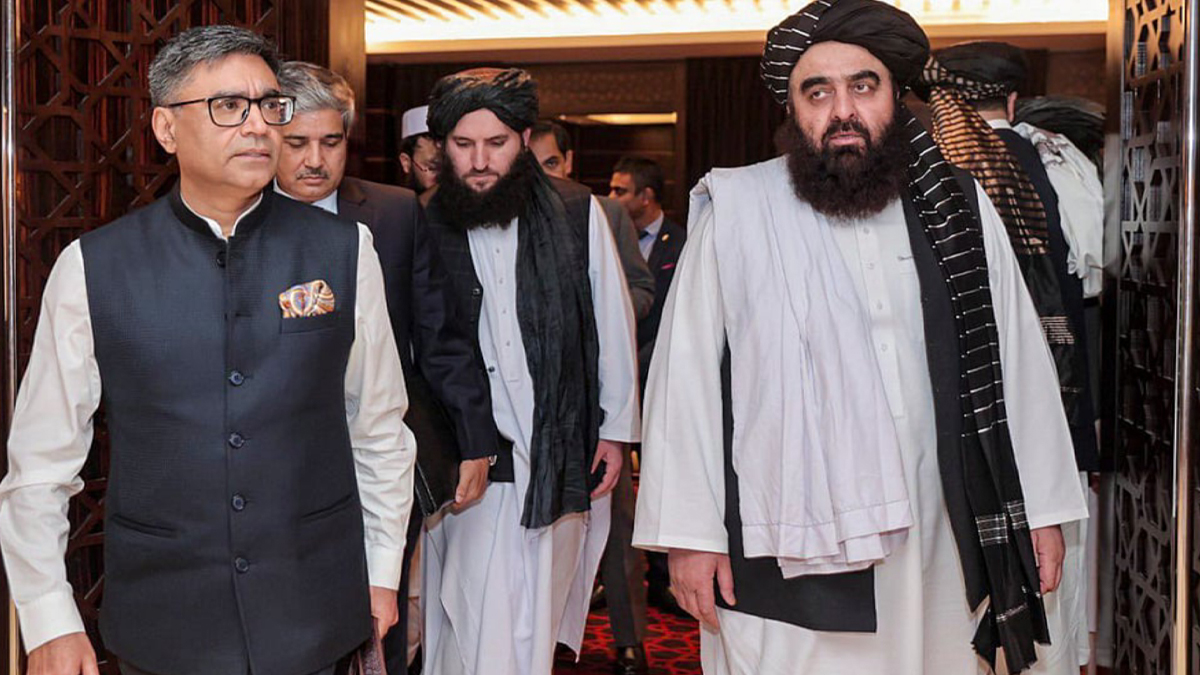 আফগান পররাষ্ট্রমন্ত্রী আমির খান মুত্তাকির নয়াদিল্লি সফর